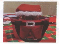 Porta Botellas de Noel + Gorro